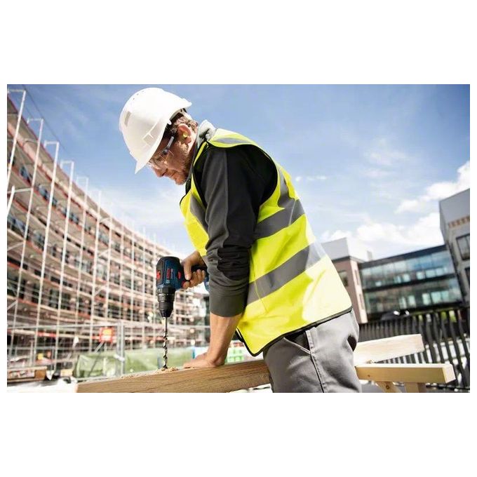 Bosch GSB 18V-55 Trapano a Percussione Professionale 18V Brushless 1800 Giri-min