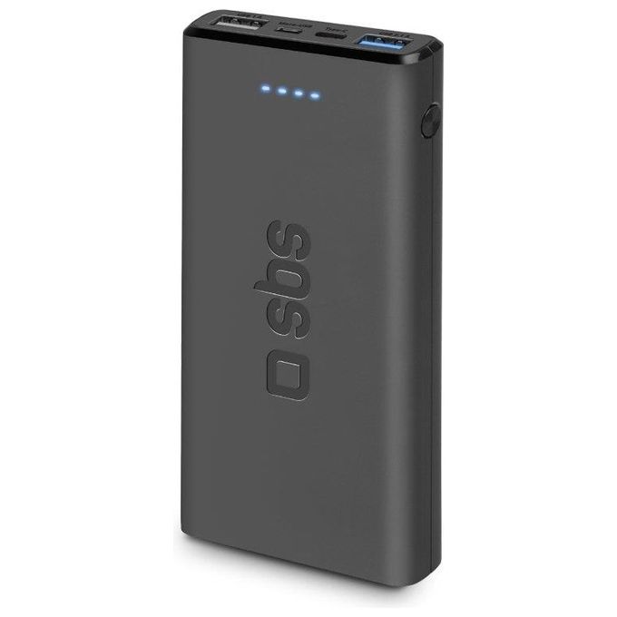 Sbs Powerbank Fast Charge da 10.000Mah 2 Usb
