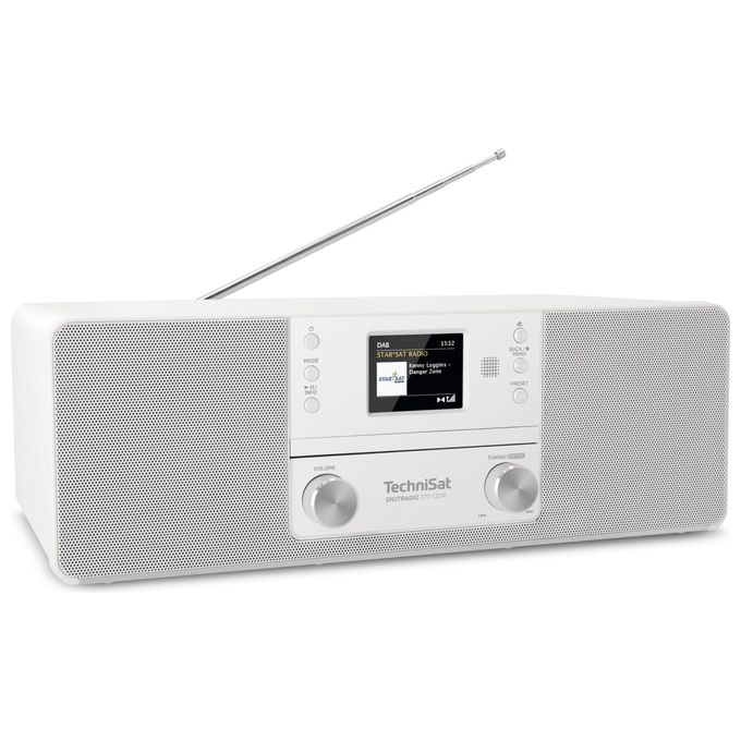 Technisat DigitRadio 370 CD IR bianco