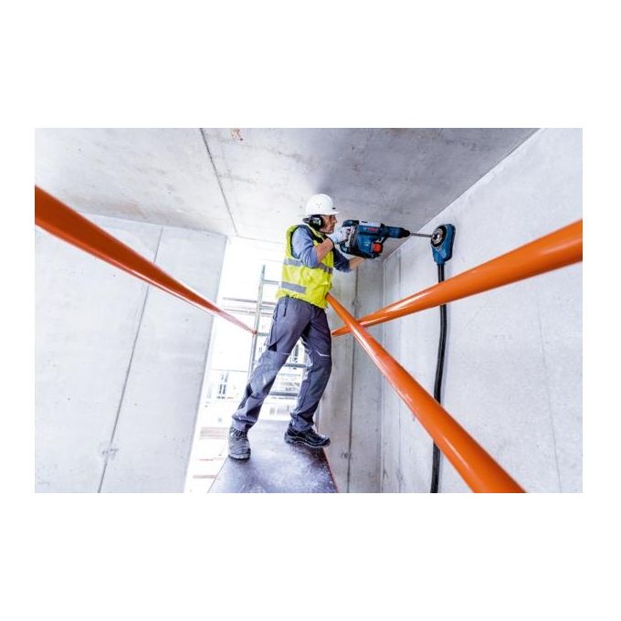Bosch GBH 18V-45 C Martello Perforatore CoMo Impugnatura Aggiuntiva in Valigetta