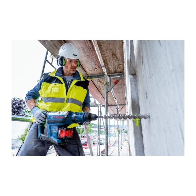 Bosch GBH 18V-45 C Martello Perforatore CoMo Impugnatura Aggiuntiva in Valigetta