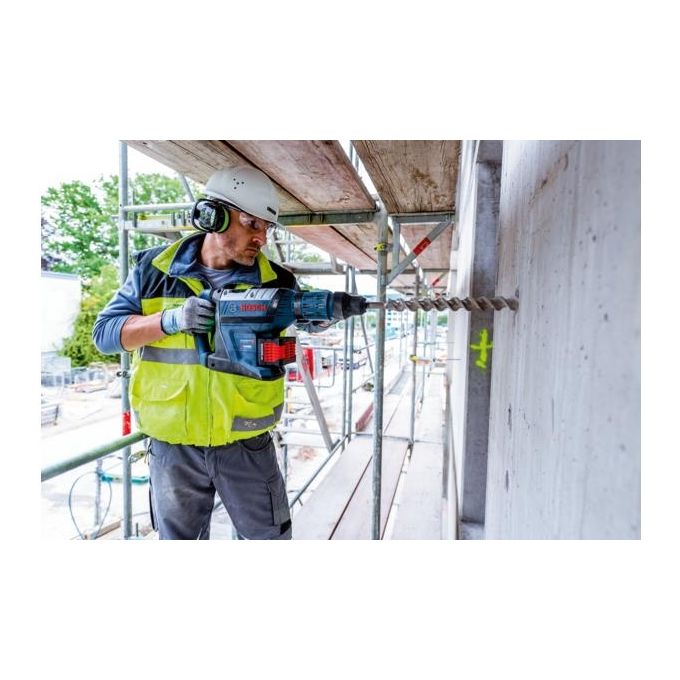 Bosch GBH 18V-45 C Martello Perforatore CoMo Impugnatura Aggiuntiva in Valigetta