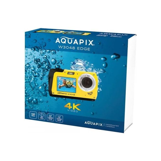 Easypix Aquapix W3048 Fotocamera Subacquea Edge Giallo