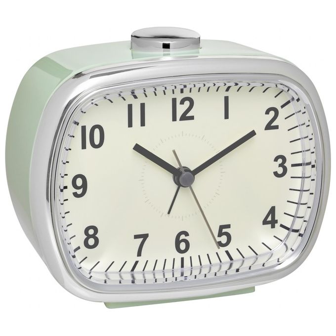TFA Dostmann Sveglia Analogica Menta