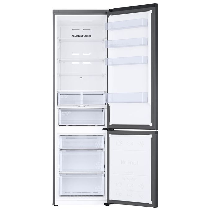 Samsung RB38T603DB1 EcoFlex Frigorifero Combinato Capacita' 385 Litri Classe Energetica D No Frost Premium Mono Cooling 203 cm Nero