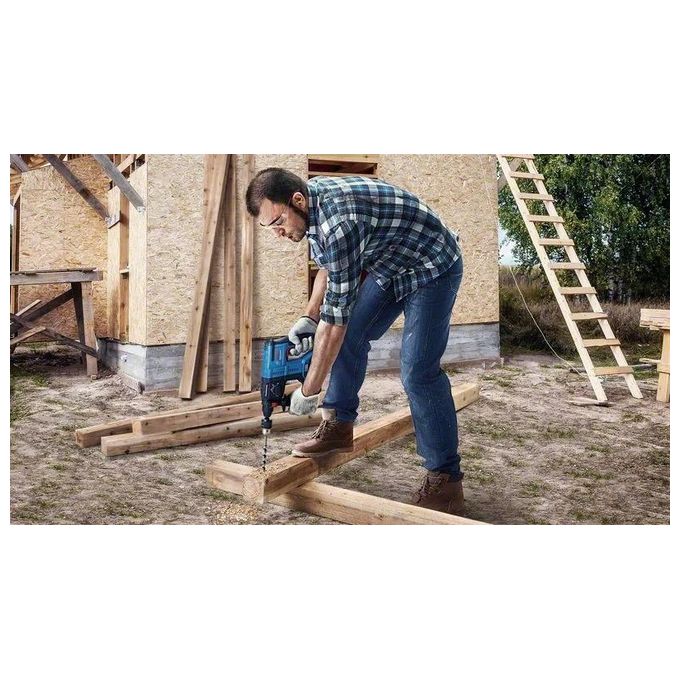 Bosch GBH 18V-21 Set L-BOXX Martello Perforatore a Batteria