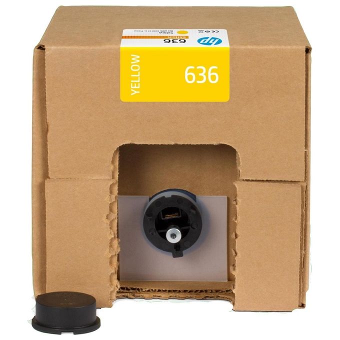 HP 636 Yellow Stitch Dye Sublimation Ink Cartridge 3 Litri