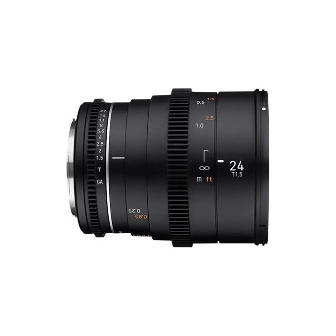 Samyang MF 24mm T15 VDSLR MK2 Fuji X Obiettivo Grandangolare