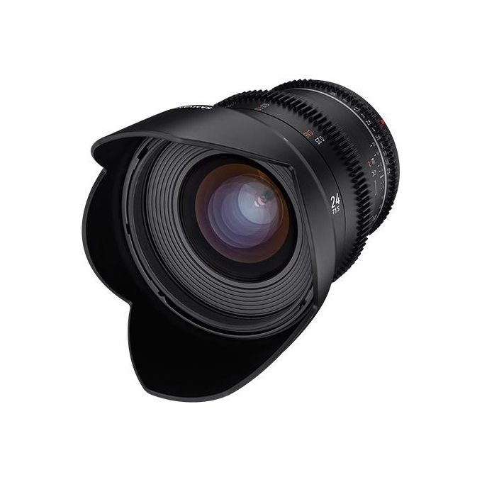Samyang MF 24mm T15 VDSLR MK2 Fuji X Obiettivo Grandangolare