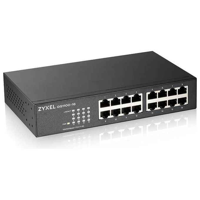 Zyxel GS1100-16 Switch Non Gestito Gigabit Ethernet 10-100-1000