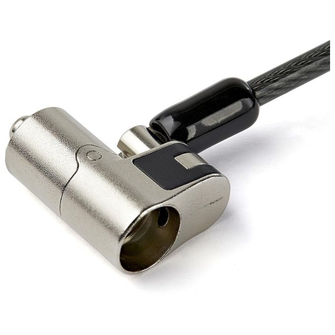 StarTech.com Cavo per Laptop con Chiave Per K-Slot Nano and Wedge Slot 2mt