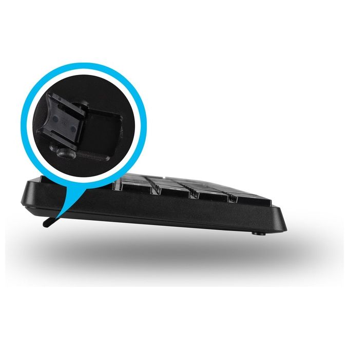 Ngs Allure Kit Wireless Mouse e Tastiera 2.4ghz Qwerty