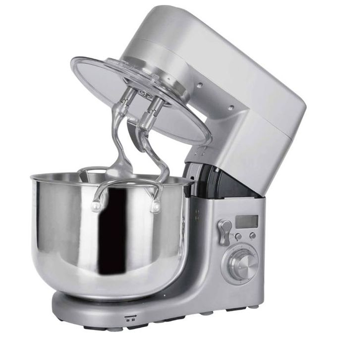 RGV Pastaprof PL10S Impastatrice Planetaria 10 Litri Doppio Gancio 1500W 6 Velocita' Silver
