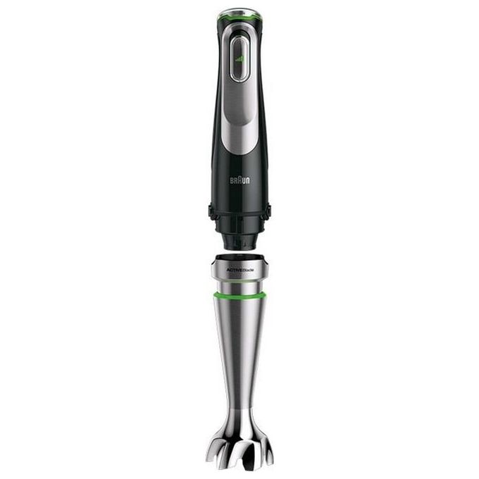 Braun MultiQuick 9 MQ 9187XLI 0.6 Litri Frullatore ad Immersione 1200W Nero-Acciaio Inossidabile