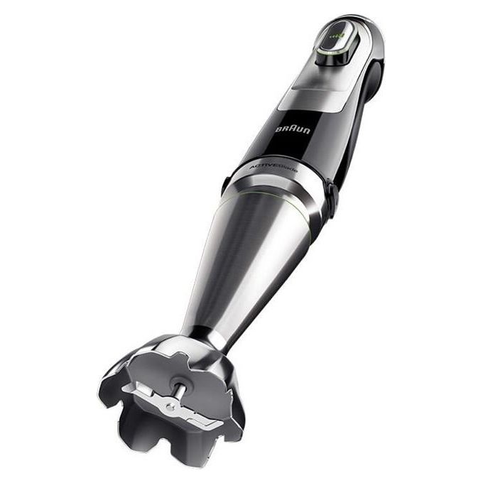 Braun MultiQuick 9 MQ 9187XLI 0.6 Litri Frullatore ad Immersione 1200W Nero-Acciaio Inossidabile