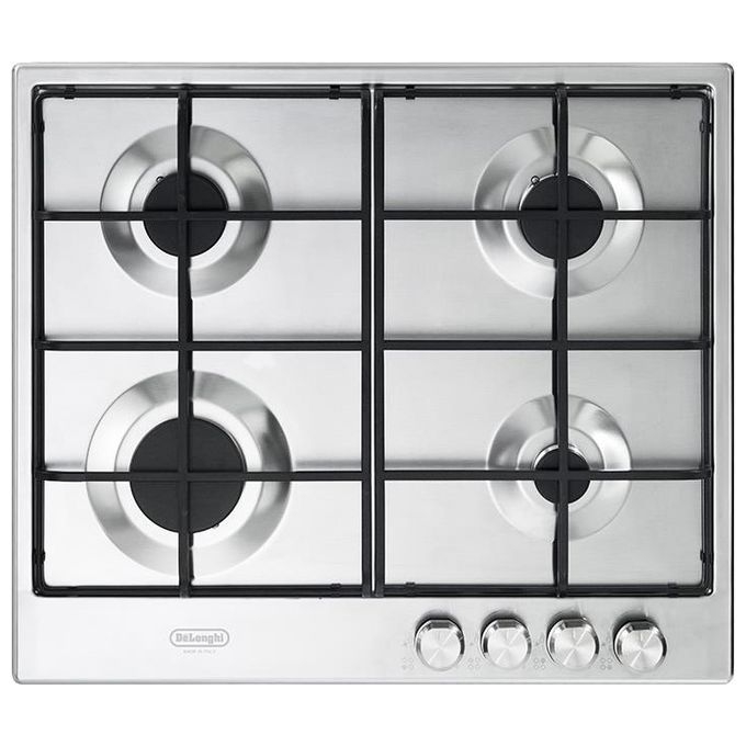 De Longhi SLF 4R60 LX Linea Slim-Lite Piano cottura a Gas 4 Fuochi 60 cm Acciaio Inox