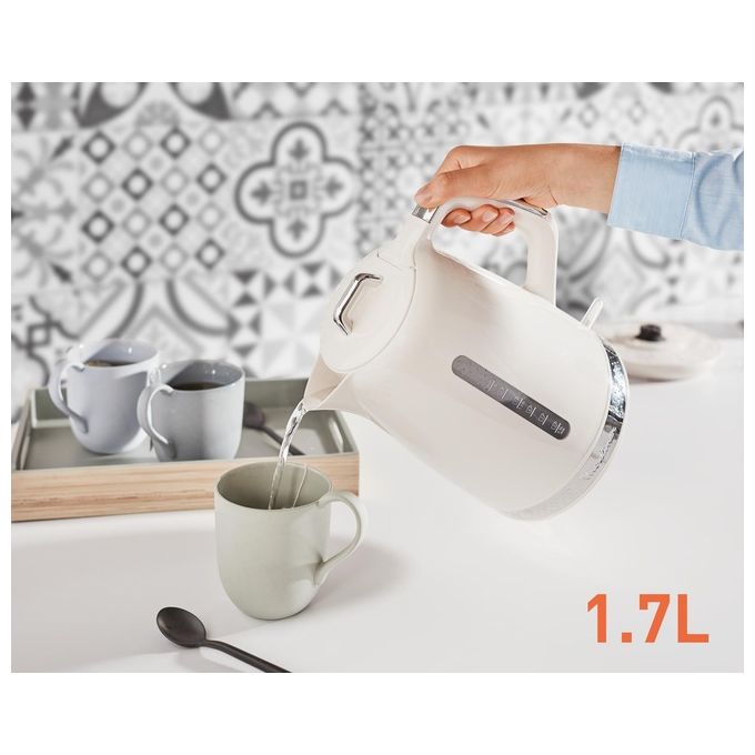 Moulinex Bollitore Soleil Avorio 17 Litri Base Girevole a 360 Gradi