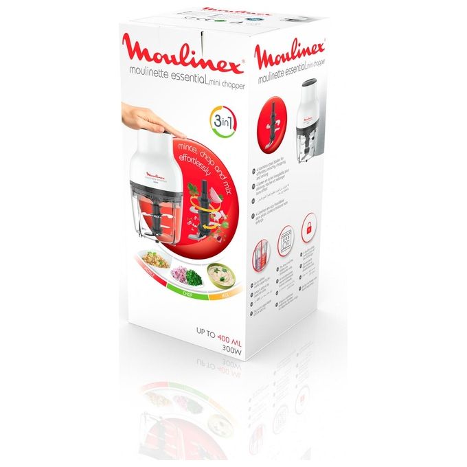 Moulinex Moulinette Essential Mini Tritatutto 300W per un Taglio Efficiente e Veloce in Cucina
