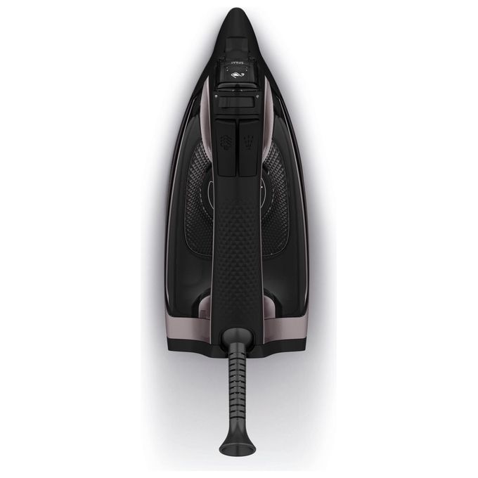 Rowenta DW4345 Express Steam Ferro da Stiro a Vapore 250 ml 2600W Colpo di Vapore 200g Piastra in Acciaio Inox Sistema Anticalcare