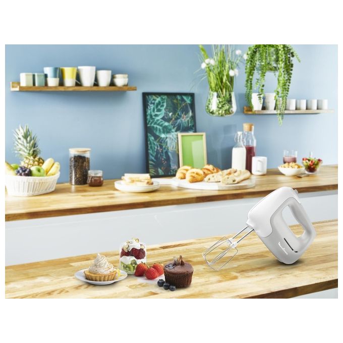 Moulinex PREP MIX HM450 Sbattitore 450W Bianco-Grigio