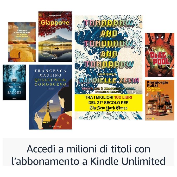Amazon Kindle Colorsoft Signature Edition 32Gb Con schermo a colori 7'', luminosita' frontale a regolazione automatica, ricarica wireless e lunga durata della batteria
