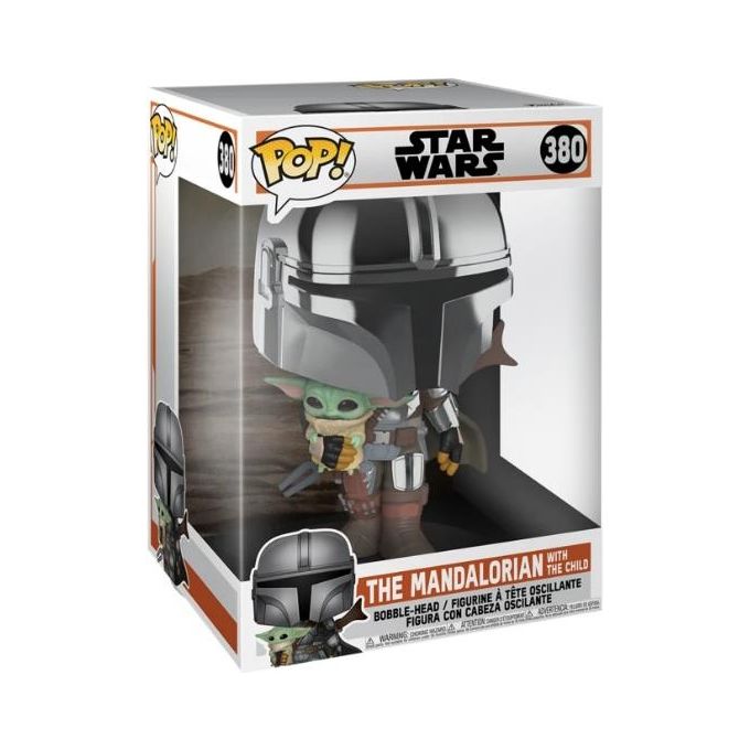 Funko Personaggio Collezione Funko Pop! Heroes Star Wars The Mandalorian Chrome Ar 10380