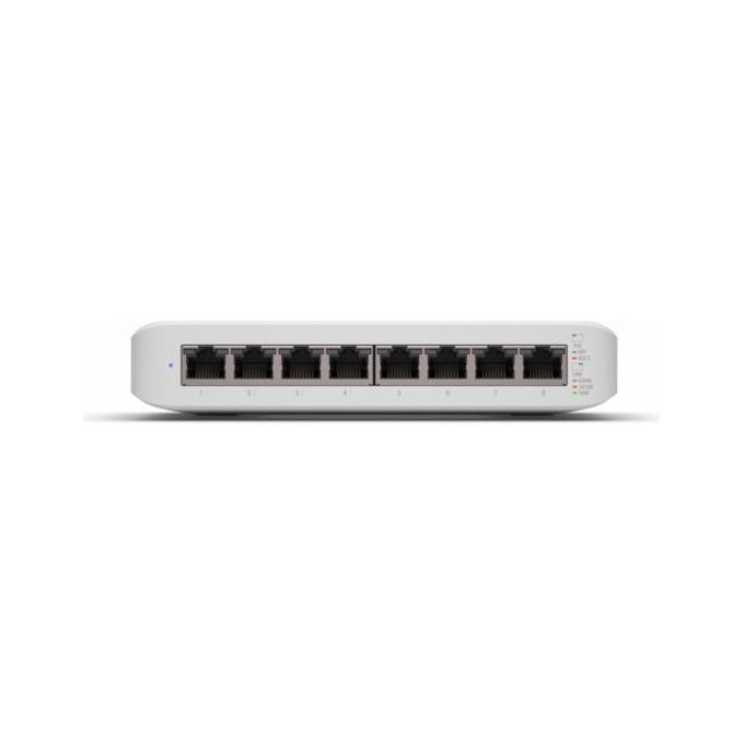 Ubiquiti Networks UniFi USW-Lite-8-PoE Gestito L2 Gigabit Ethernet 10-100-1000 Supporto Power over Ethernet Bianco