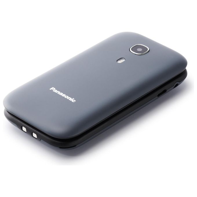 Panasonic KX-TU400 Cellulare Senior a conchiglia facilitato con SOS 2.4'' a colori Grigio