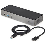 StarTech.com DK31C3HDPDUE Usb-C e Usb-A Dock Docking Station Universale Triplo Monitor DisplayPort e Hdmi 4K 60Hz 85W Power Delivery