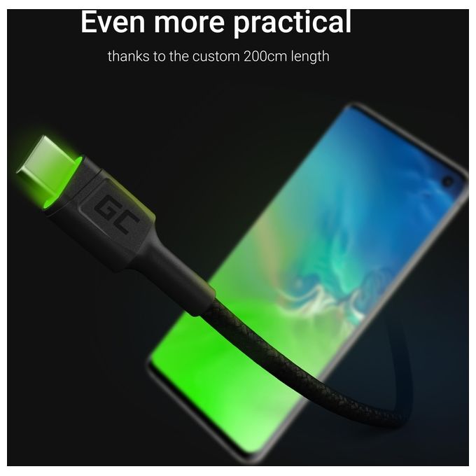 Green Cell Cable Ray Ultra Charge