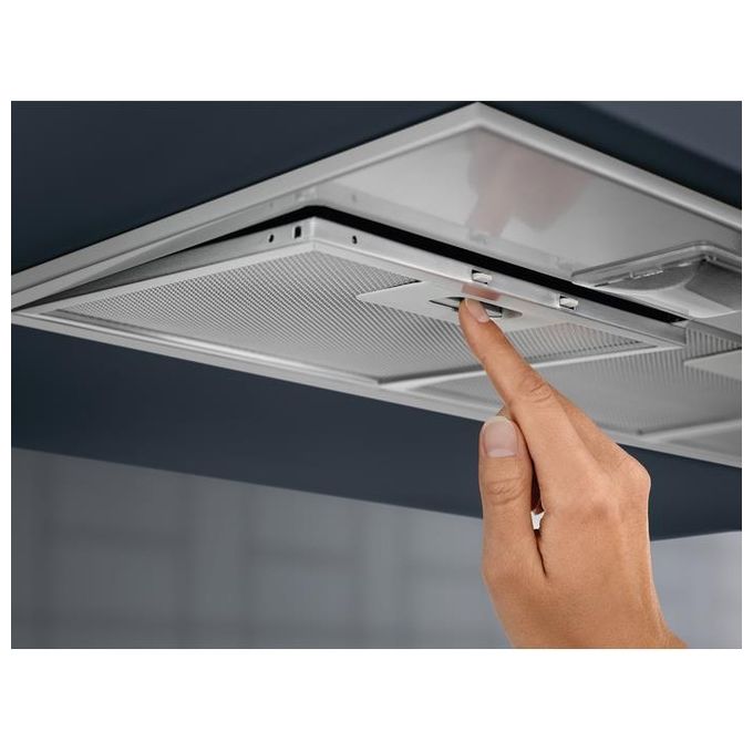 Electrolux LFG325S Cappa Aspirante o Filtrante ad Incasso 3 Velocita' Classe energetica C Portata 350 m³-h 52 cm Grigio