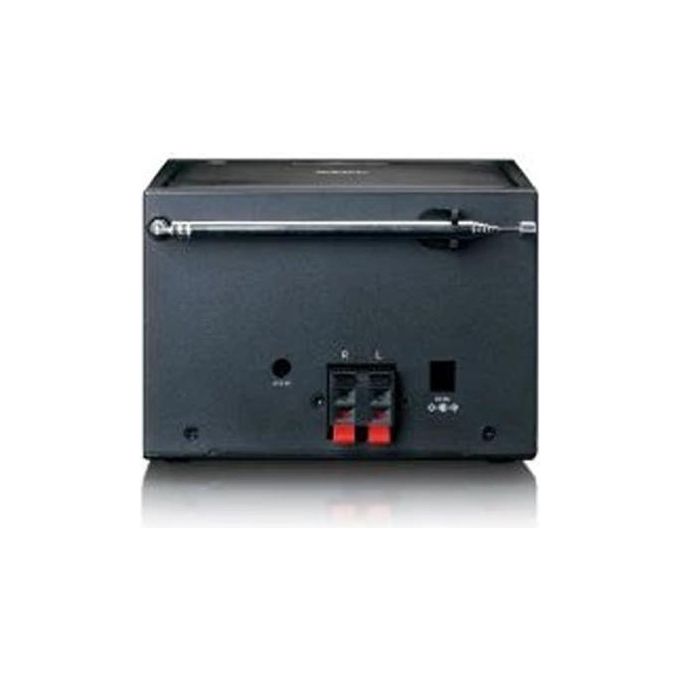 Lenco MC-250 Impianto Compatto con WLan Radio Digitale con DAB+ e Wi-Fi Radio FM Lettore Cd-Mp3 Nero