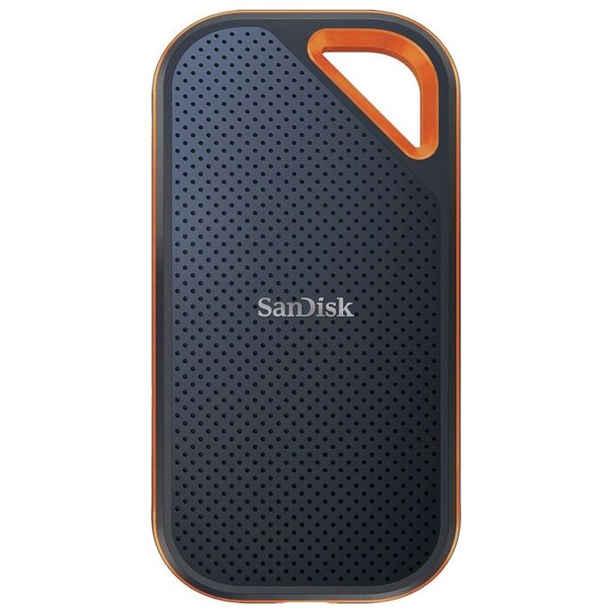 SanDisk Extreme PRO Portable V2 Ssd Crittografato 1Tb Esterno Portatile USB 3.2 Gen 2x2 256 bit AES