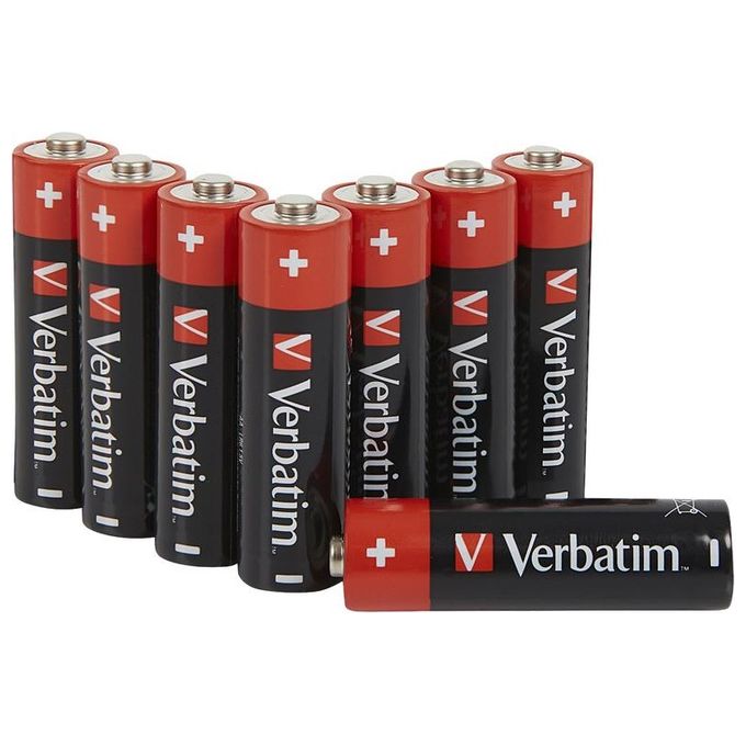 Verbatim Batteria Monouso Stilo AA 8 Pezzi