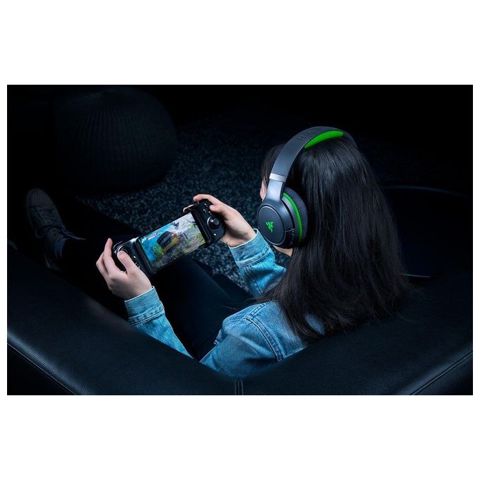 Razer Kaira Pro Cuffie Wireless per Xbox Series X - S + Xbox One + PC e Mobile Gaming Nero-Verde