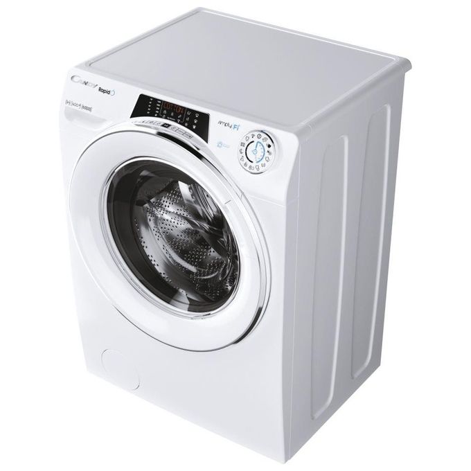 Candy RO 1496DWMCE-1-S Rapido' Lavatrice Carica Frontale Snap and Wash Classe energetica A (A+++) Capacita' di carico 9 kg Centrifuga 1400 giri Motore Inverter Wifi + Bluetooth
