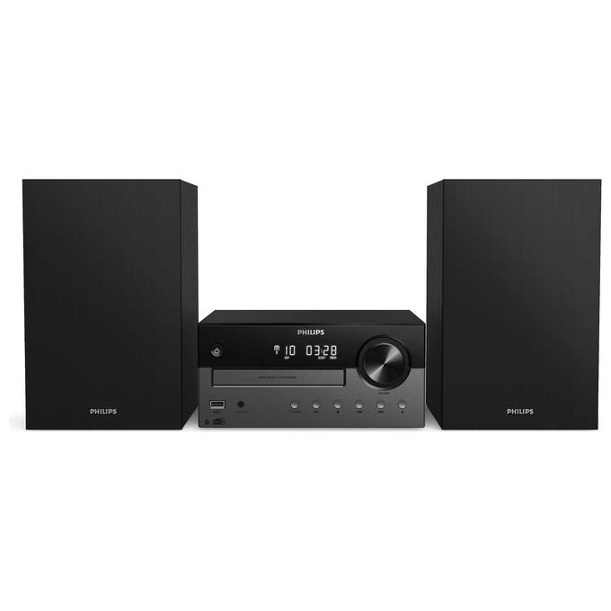 Philips TAM4505 Microsistema Audio per la Casa Nero-Grigio 60W