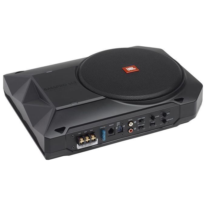 JBL BassPro SL2 Subwoofer Attivo Auto Sotto il Sedile di Harman Kardon Cassa JBL Subwoofer Auto Amplificato Sottosedile 125 Watt Amplificatore di Potenza