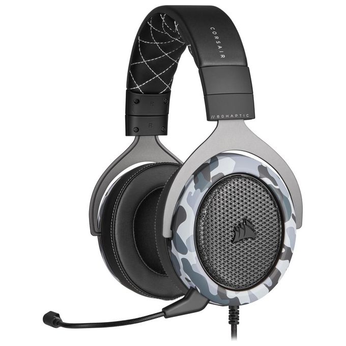 Corsair HS60 Haptic Cuffie con Microfono Usb Pc