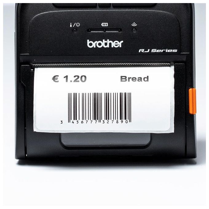 Brother BDE-1J044076-040 Etichetta Fustellata Bianco