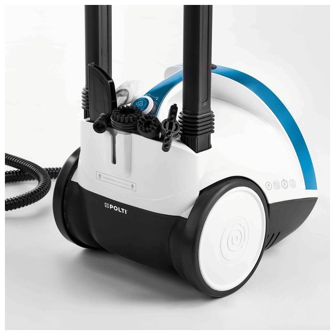 Polti PTEU0276 Vaporetto Smart 100 B Pulitore a Vapore 1500 W 4 bar 110 g-min autonomia illimitata colore Bianco Blu