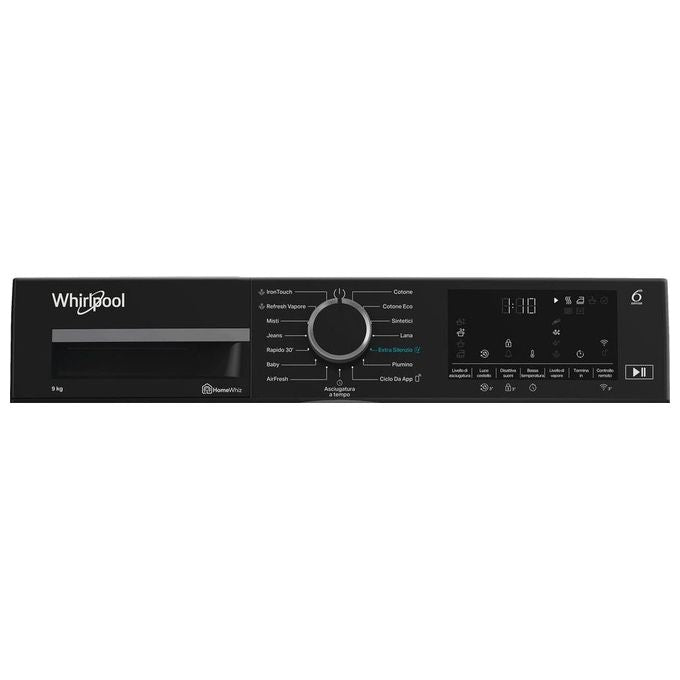Whirlpool C WD 96M WBS IT - Asciugatrice Pompa di Calore 9 kg Classe A Motore Inverter  Wi-Fi  Tecnologia 6° Senso (849 × 597 × 656 cm) Bianco