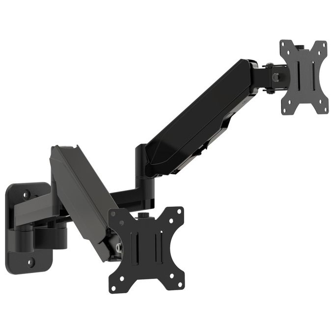 Nilox Supporto da Tavolo per Tv a Schermo Piatto 32'' Nero Vesa: 75x75 - 100x100