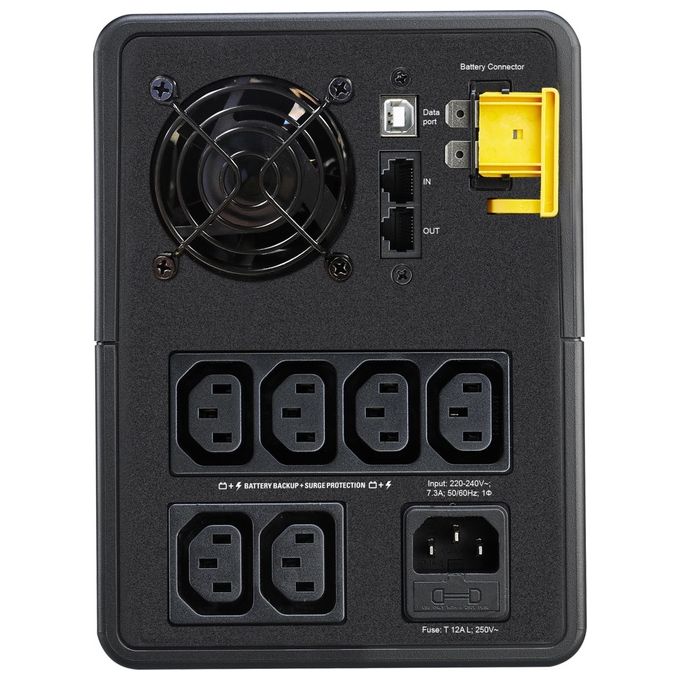 APC BX1600MI Gruppo di Continuita' 1,6 kVA 900W 6 Prese USB Linea Interattiva