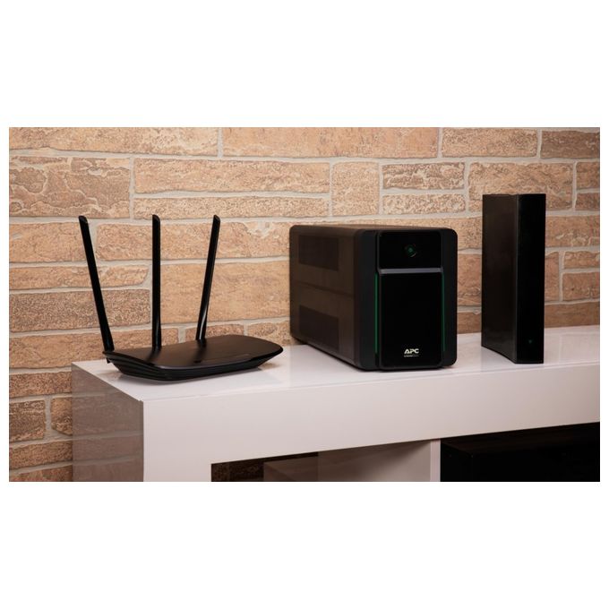 Apc Back Ups 1200 Va  Bx1200Mi, Batteria di Backup e Protezione dagli Sbalzi di Tensione, Gruppo di Continuita' con Avr, Protezione delle Linee Dati