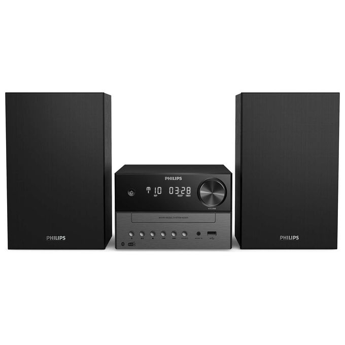 Philips TAM3505-12 Set Audio da Casa Micro Sistema Audio Nero-Grigio 18W