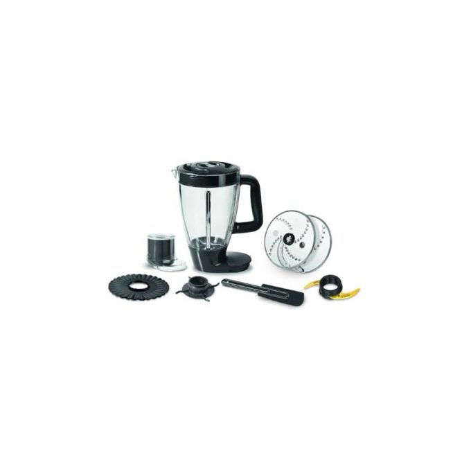 Moulinex FP8218 Double Force Robot da Cucina Multifunzione Lame con Tecnologia PowelixLife Tecnologia Powelix 3 Accessori