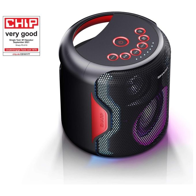 Sharp PS-919 Sistema di Altoparlanti Portatile 2.1 Nero 130 W