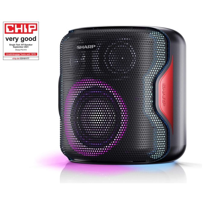Sharp PS-919 Sistema di Altoparlanti Portatile 2.1 Nero 130 W