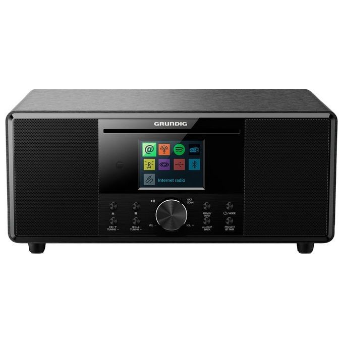 Grundig DTR 7000 2.0 DAB+ WEB Radio Digitale Nero